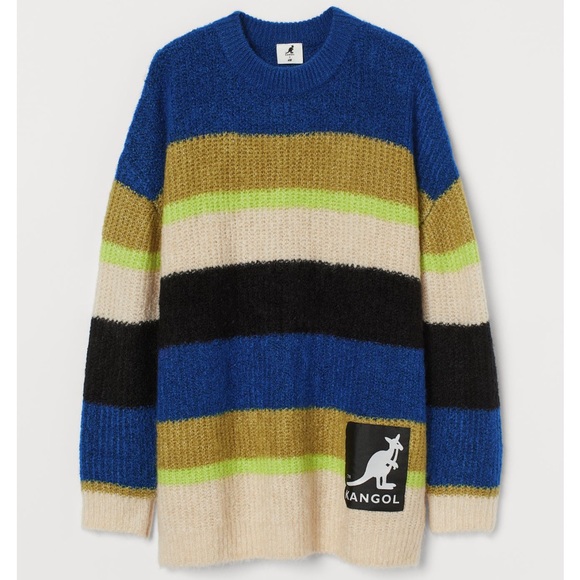 Kangol Tops Kangol X Hm Oversized Sweater Poshmark